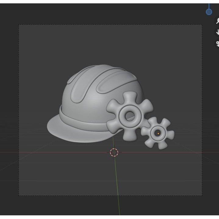 Labour Day 3D Model – Icon Pack for Design and Advertising, Blender, FBX, OBJ - View 18