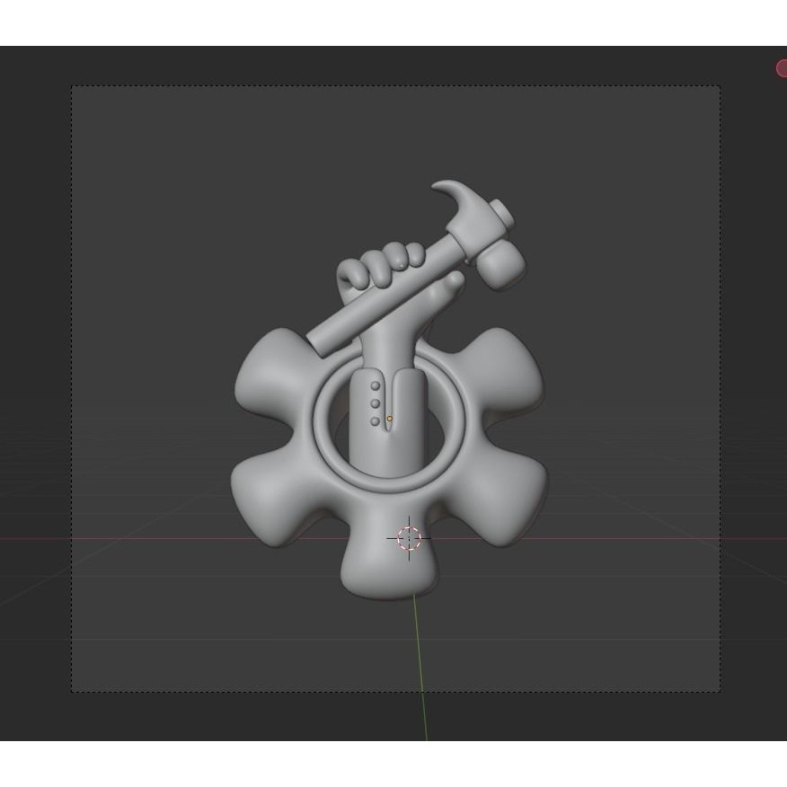 Labour Day 3D Model – Icon Pack for Design and Advertising, Blender, FBX, OBJ - View 19