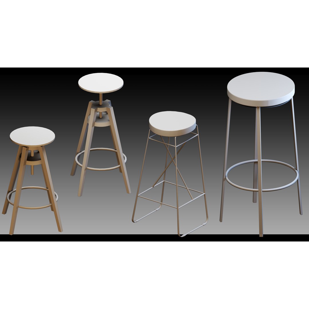 Interior Objects 3D Model – High Detail Props for CG Projects, FBX, Blend - View 5