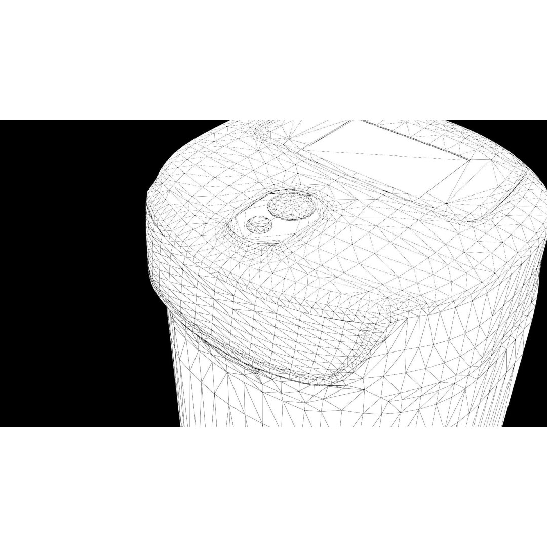 Modern Restaurant Robot 3D Model – Low Poly Game Ready Asset, FBX - View 24