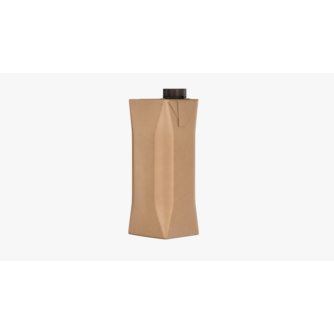 Juice Box 3D Model – Low Poly PBR Beverage Asset, FBX, OBJ - View 5