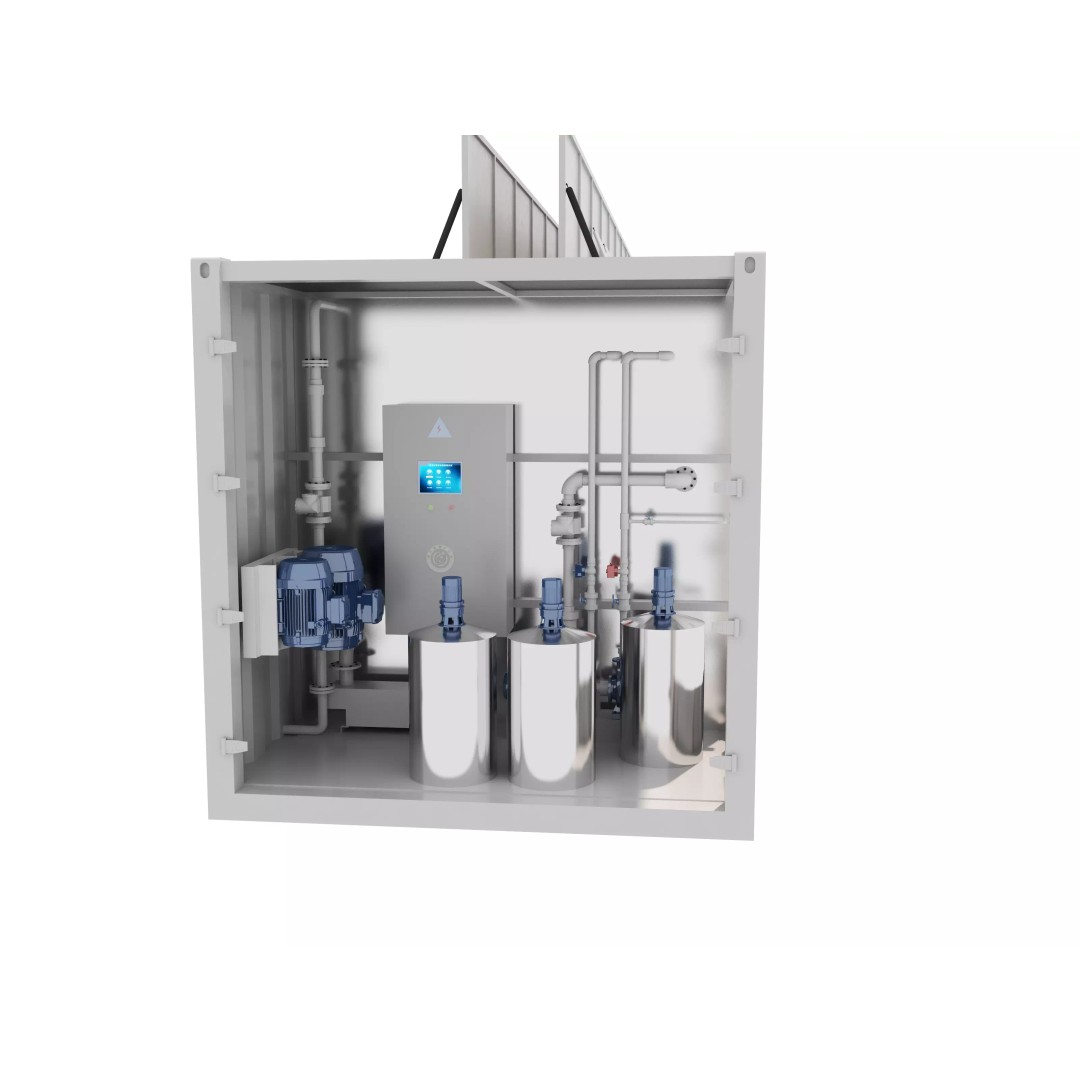 Sewage Treatment Container 04 3D Model – Industrial Asset, FBX, OBJ - View 17