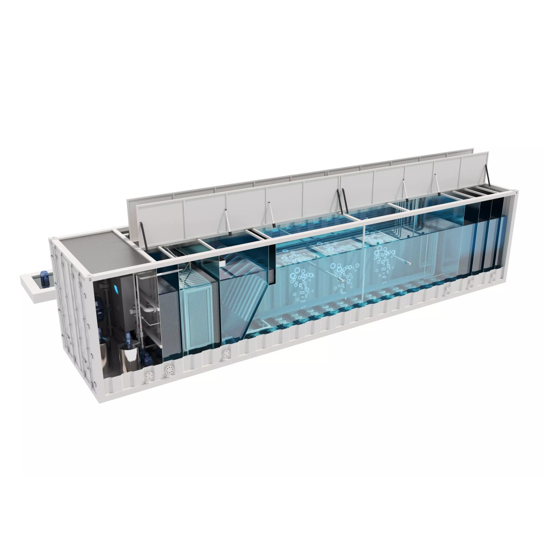 Sewage Treatment Container 04 3D Model – Industrial Asset, FBX, OBJ - View 2