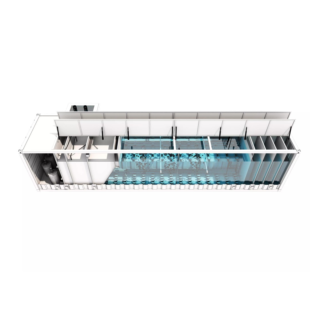Sewage Treatment Container 04 3D Model – Industrial Asset, FBX, OBJ - View 5