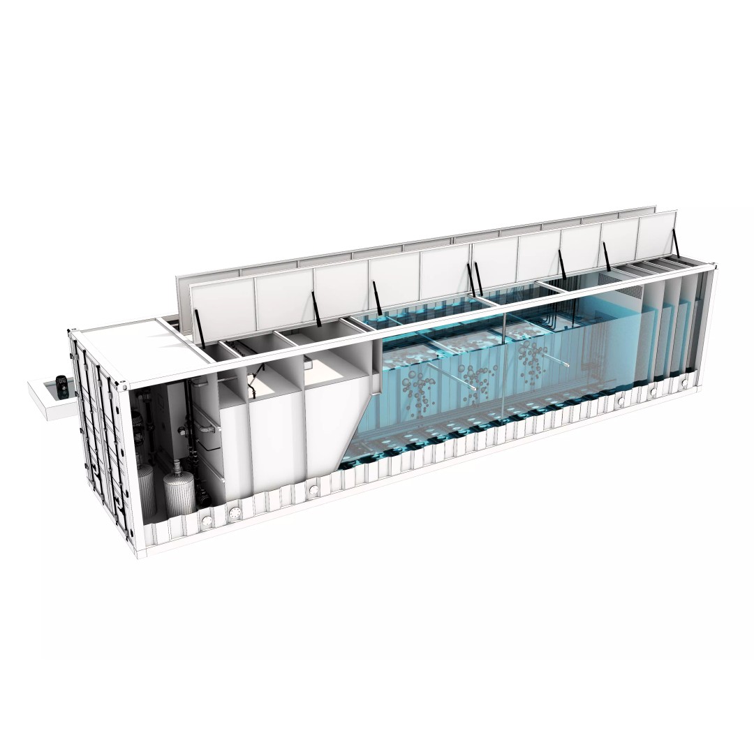Sewage Treatment Container 04 3D Model – Industrial Asset, FBX, OBJ - View 7