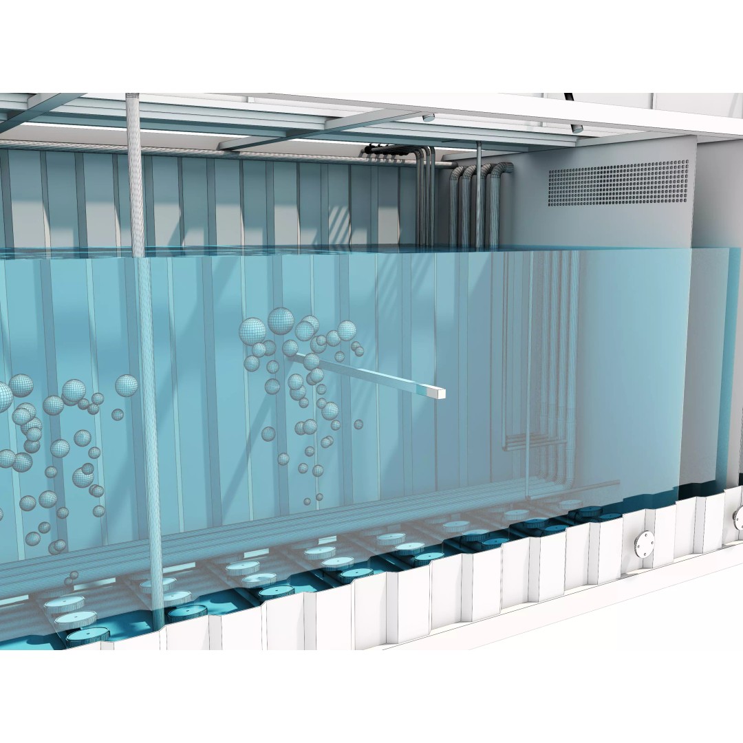 Sewage Treatment Container 04 3D Model – Industrial Asset, FBX, OBJ - View 9