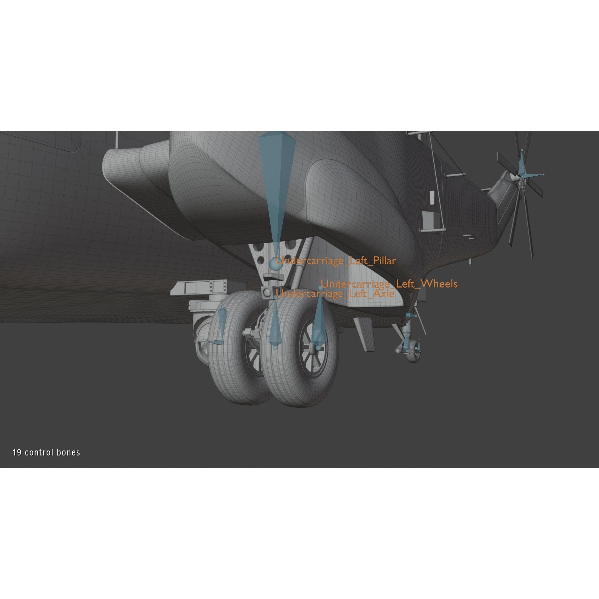 Westland Sea King HAR5 - Rigged PBR 3D Model - View 18