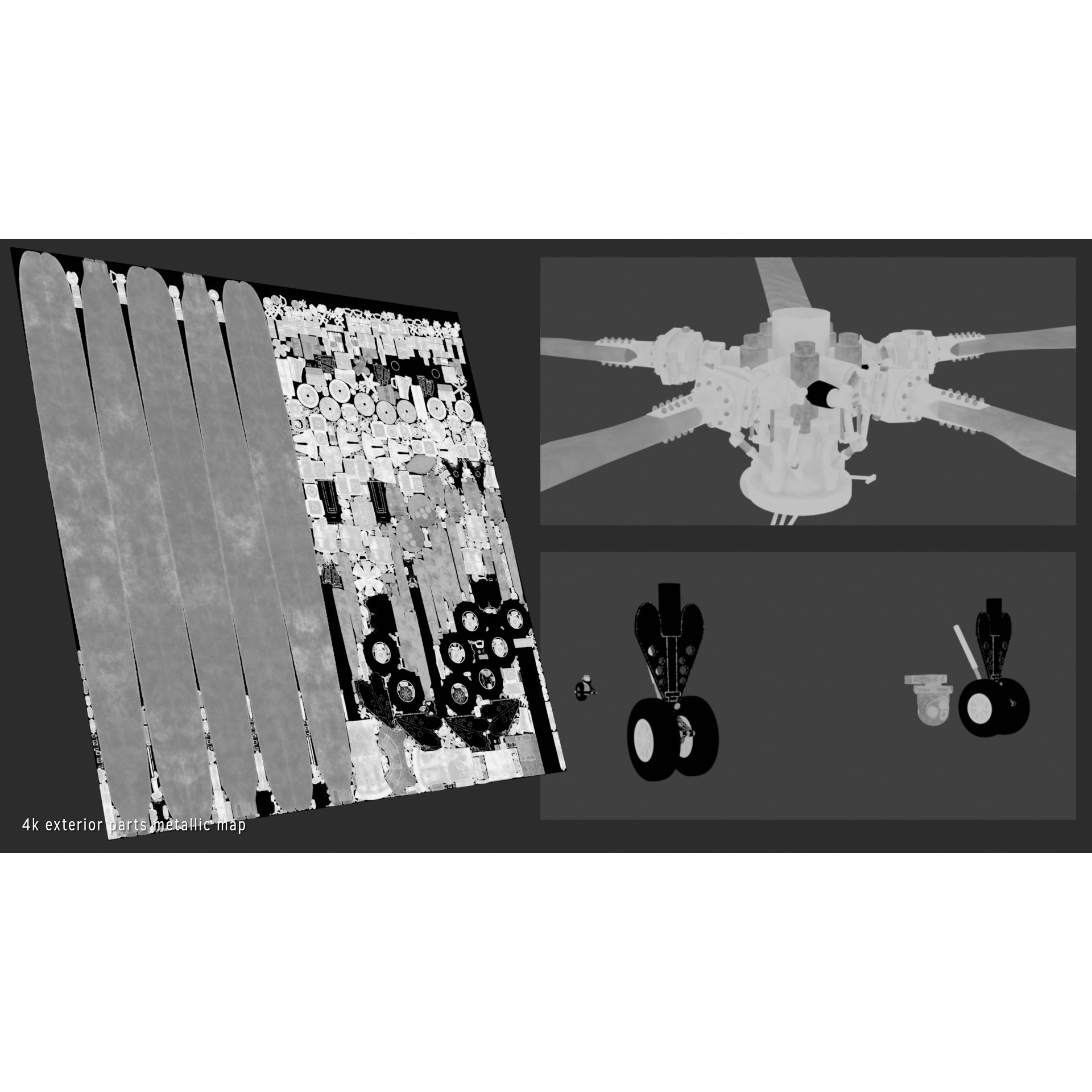 Westland Sea King HAR5 - Rigged PBR 3D Model - View 32