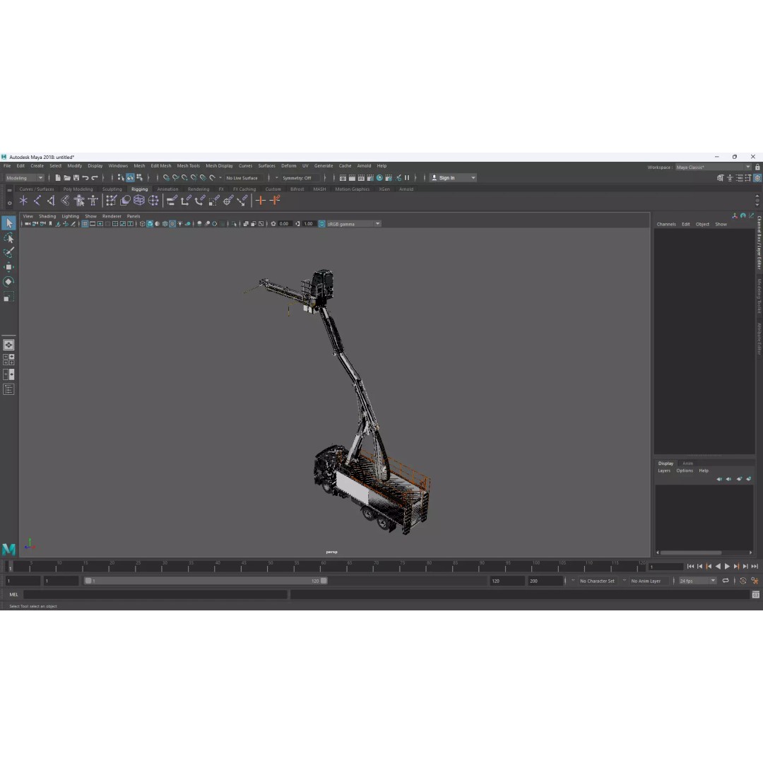 Vestergaard Elephant Beta Aircraft Deicing Vehicle 3D Model – High Poly PBR Asset, FBX & OBJ - View 14