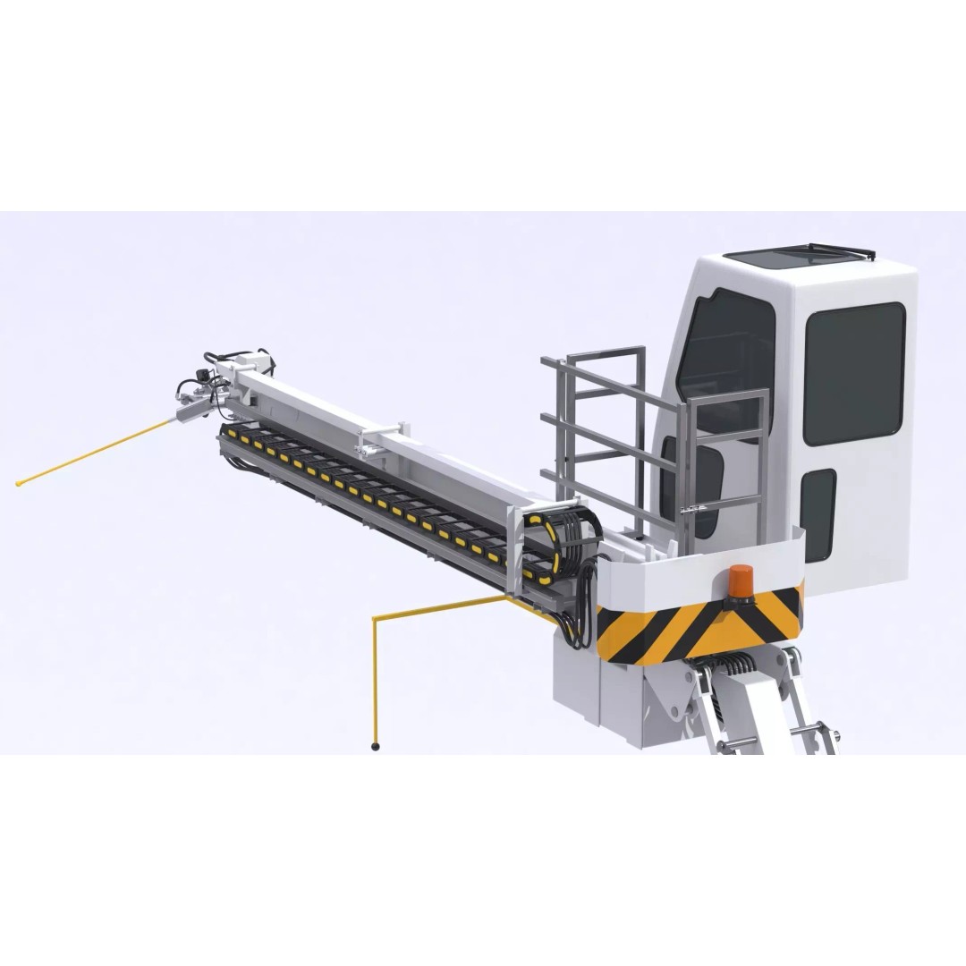 Vestergaard Elephant Beta Aircraft Deicing Vehicle 3D Model – High Poly PBR Asset, FBX & OBJ - View 19