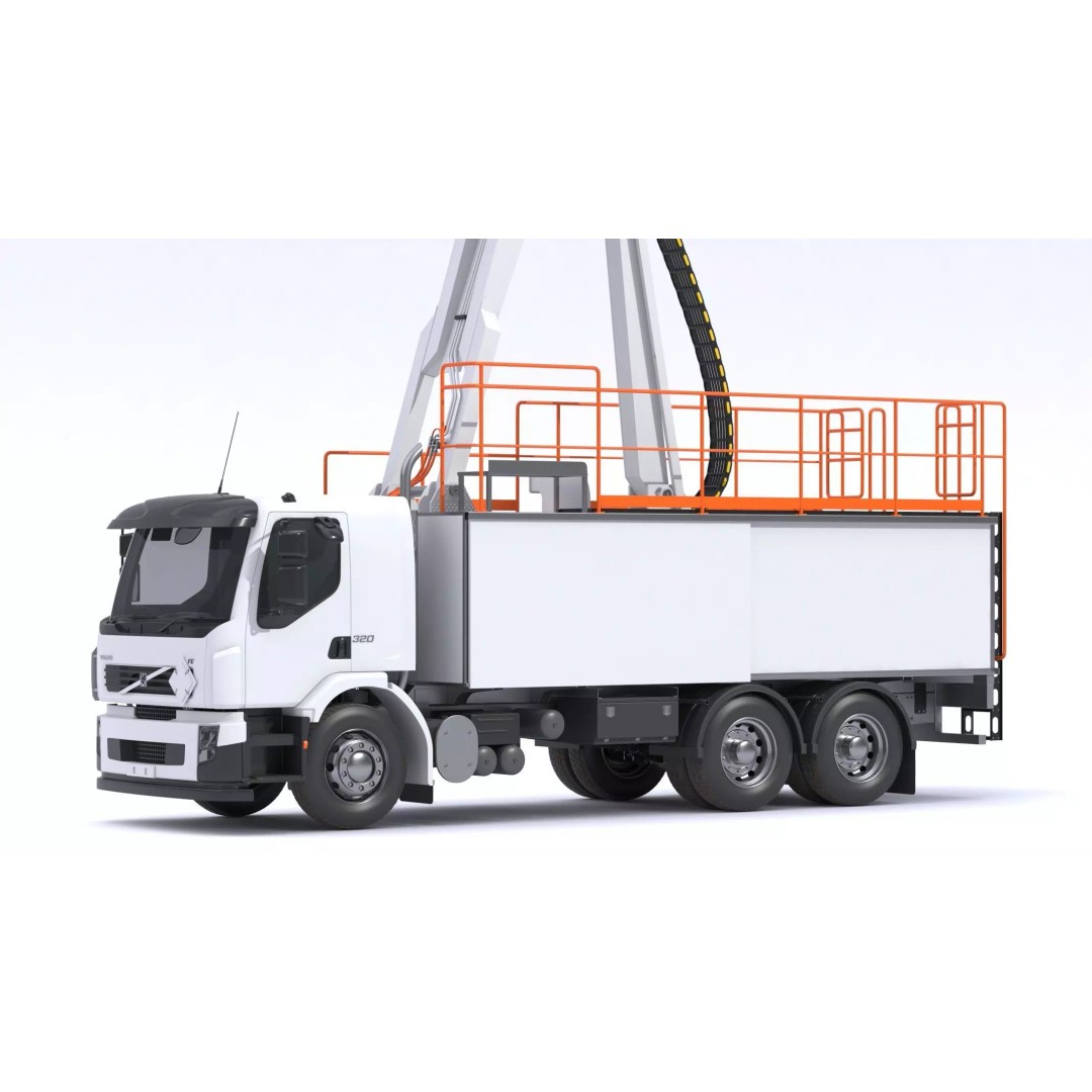 Vestergaard Elephant Beta Aircraft Deicing Vehicle 3D Model – High Poly PBR Asset, FBX & OBJ - View 2