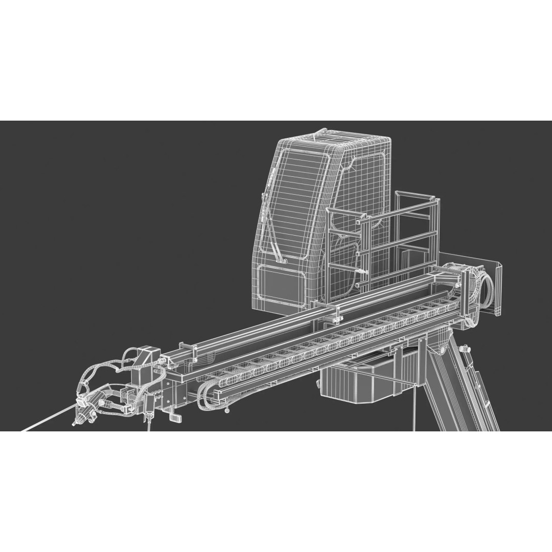 Vestergaard Elephant Beta Aircraft Deicing Vehicle 3D Model – High Poly PBR Asset, FBX & OBJ - View 25