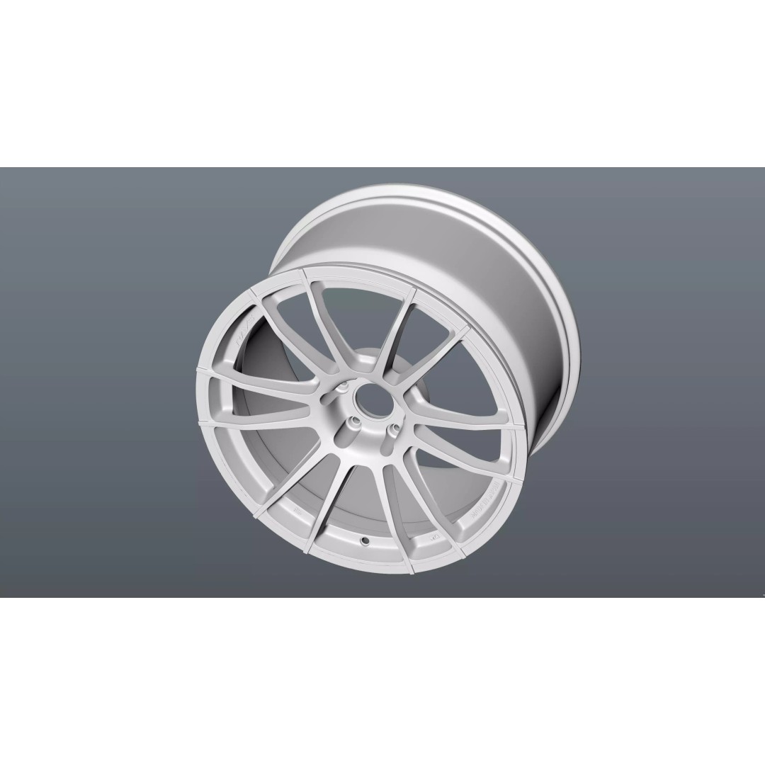 RAYS GRAM LIGHTS 57XR 3D Model – Low Poly Vehicle Part, FBX/OBJ - View 16