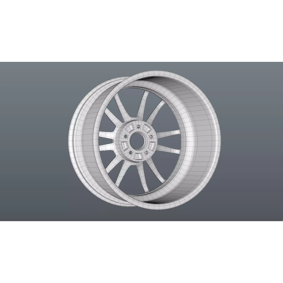 RAYS GRAM LIGHTS 57XR 3D Model – Low Poly Vehicle Part, FBX/OBJ - View 28