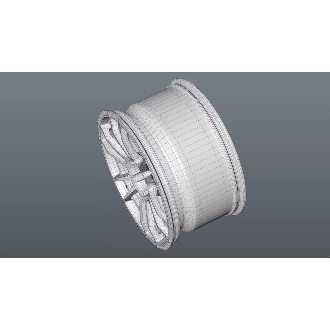 RAYS GRAM LIGHTS 57XR 3D Model – Low Poly Vehicle Part, FBX/OBJ - View 30