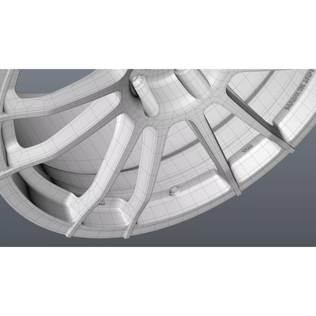 RAYS GRAM LIGHTS 57XR 3D Model – Low Poly Vehicle Part, FBX/OBJ - View 31