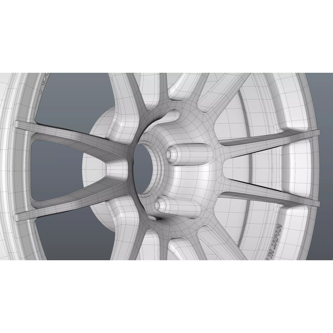 RAYS GRAM LIGHTS 57XR 3D Model – Low Poly Vehicle Part, FBX/OBJ - View 33