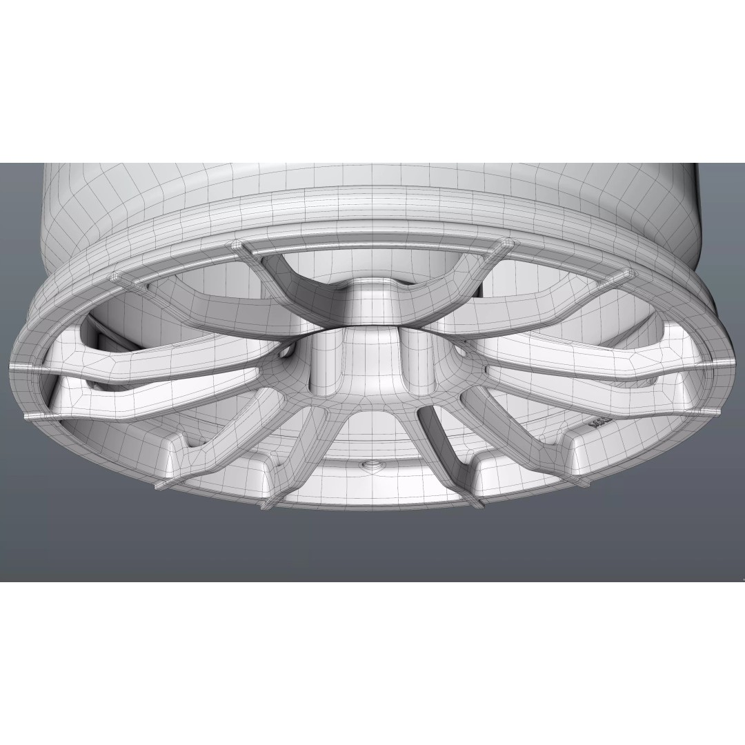 RAYS GRAM LIGHTS 57XR 3D Model – Low Poly Vehicle Part, FBX/OBJ - View 34