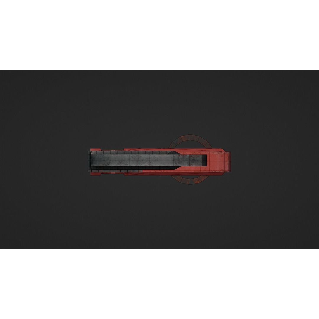 Pipe Wrench 3D Model – Low Poly Game-Ready Asset, FBX & OBJ - View 20