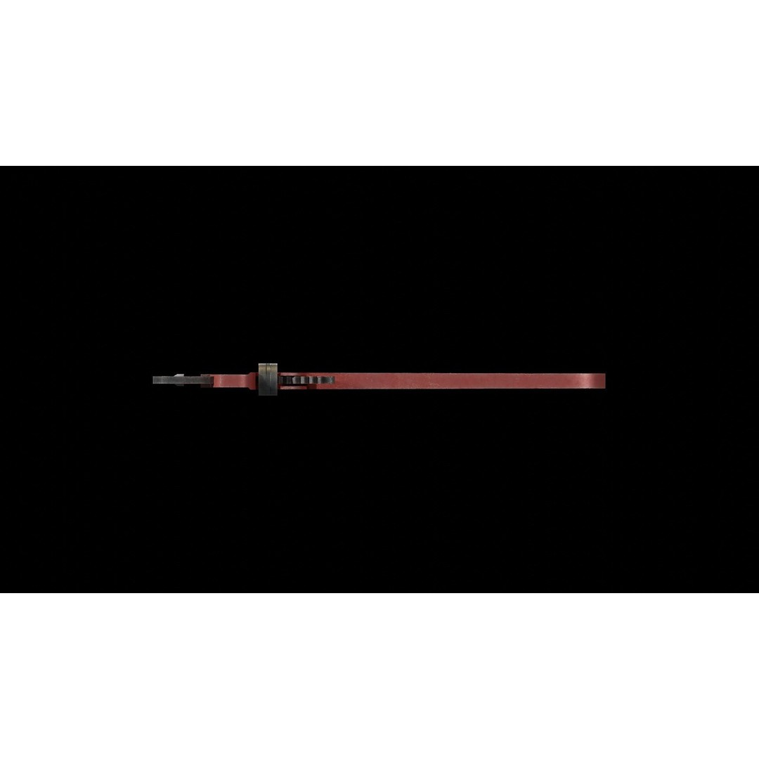 Pipe Wrench 3D Model – Low Poly Game-Ready Asset, FBX & OBJ - View 6