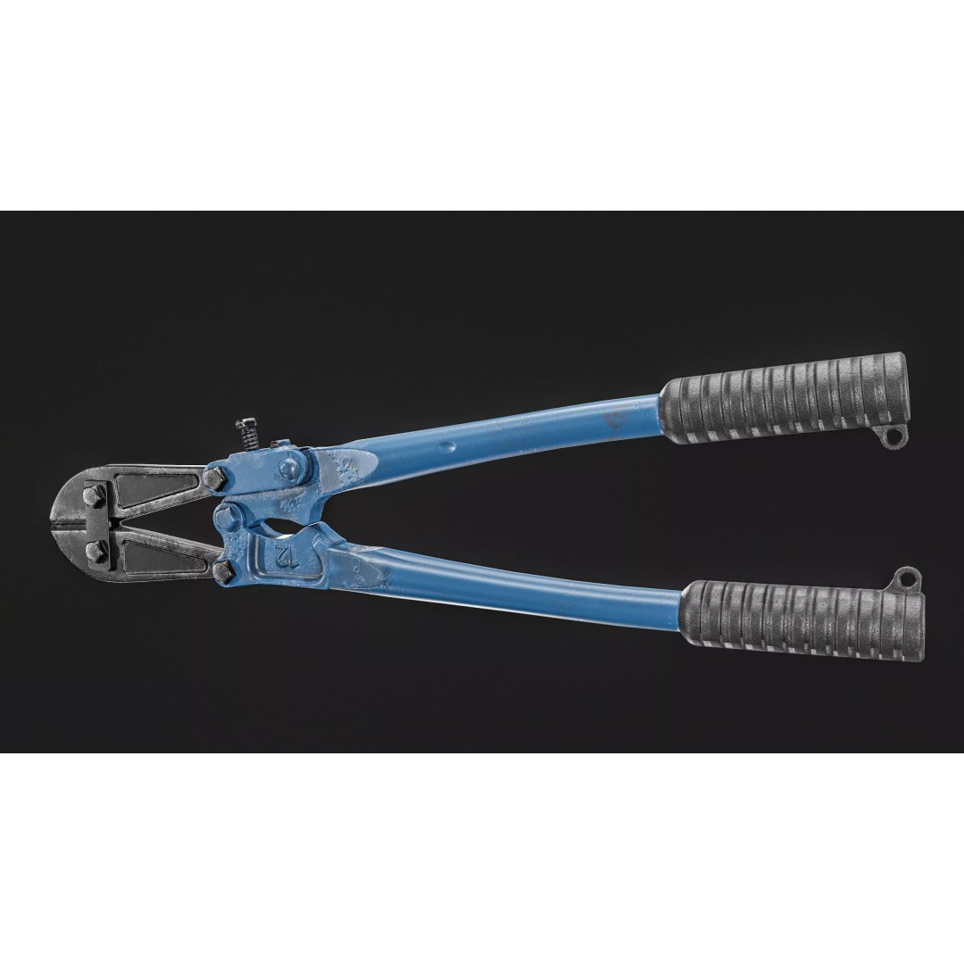 Bolt Cutter 3D Model – Low Poly Game Ready Asset, FBX & PBR Textures - View 19