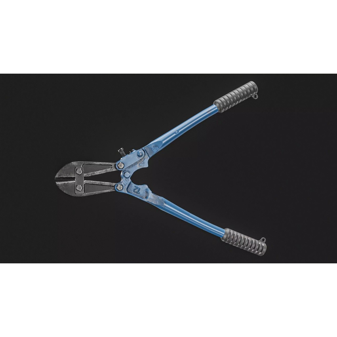 Bolt Cutter 3D Model – Low Poly Game Ready Asset, FBX & PBR Textures - View 27
