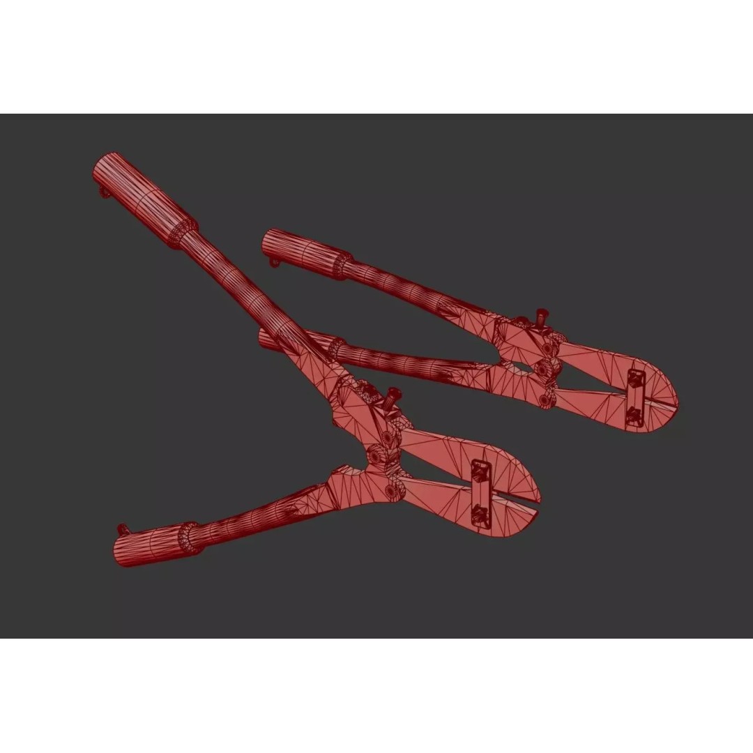 Bolt Cutter 3D Model – Low Poly Game Ready Asset, FBX & PBR Textures - View 39