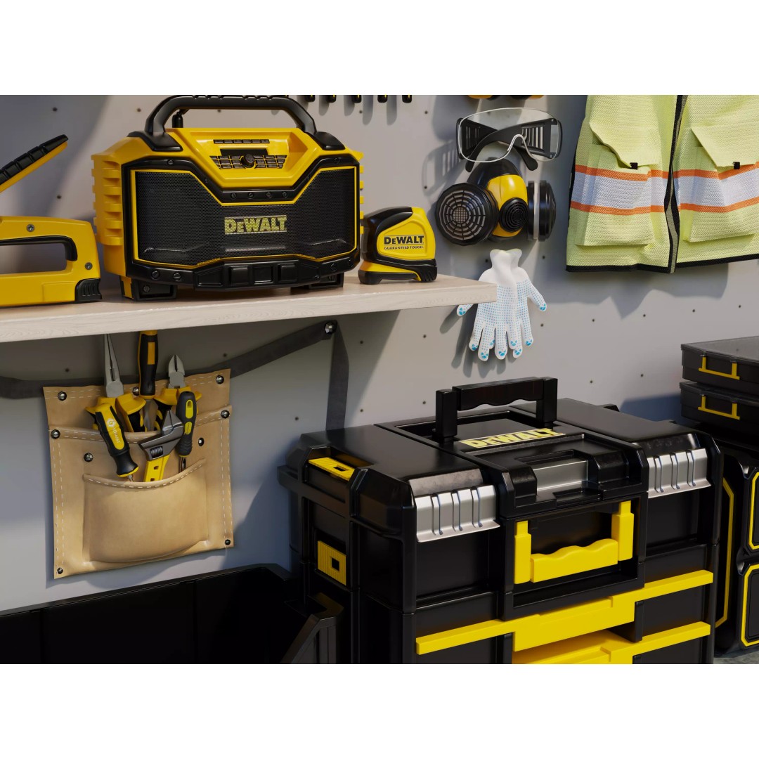 Complete Workshop Garage Tool Wall Organizer 3D Model – High Poly, PBR, FBX - View 7