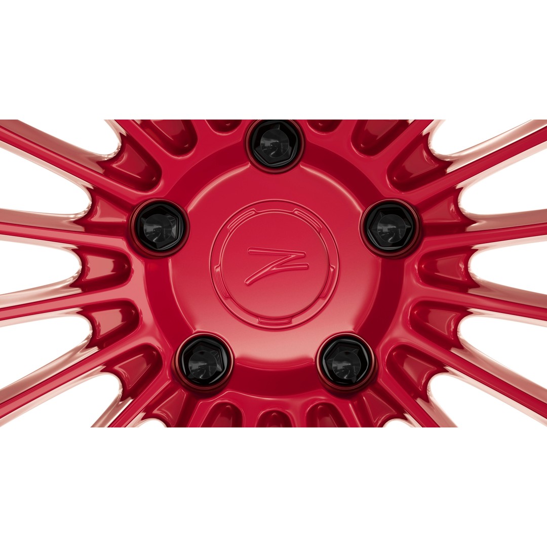 Deep Concave Car Rim 3D Model – Low Poly PBR Asset, FBX, OBJ, Blender - View 10