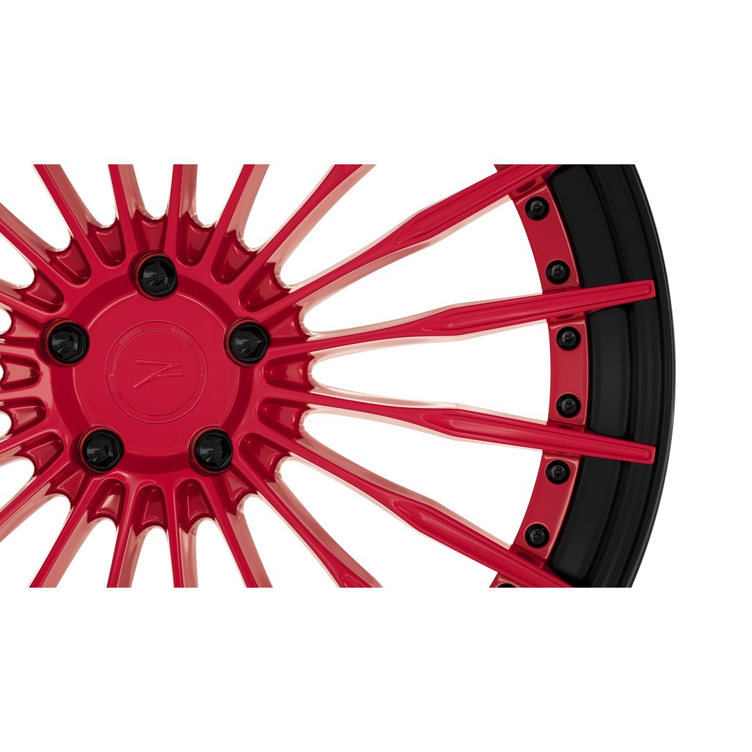Deep Concave Car Rim 3D Model – Low Poly PBR Asset, FBX, OBJ, Blender - View 13