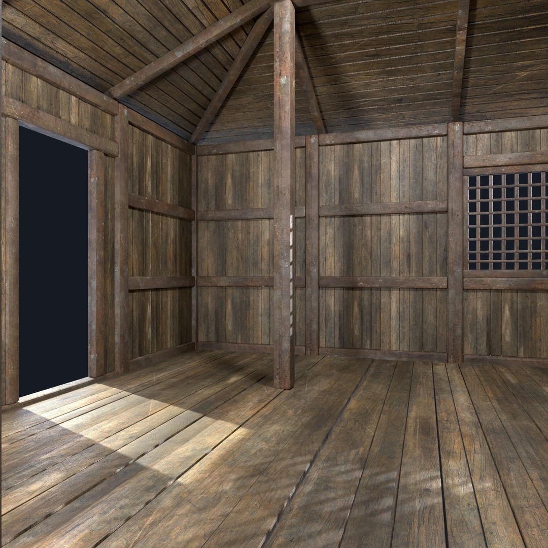 Asian House 3D Model – Low Poly Game-Ready Collection, FBX & OBJ - View 21