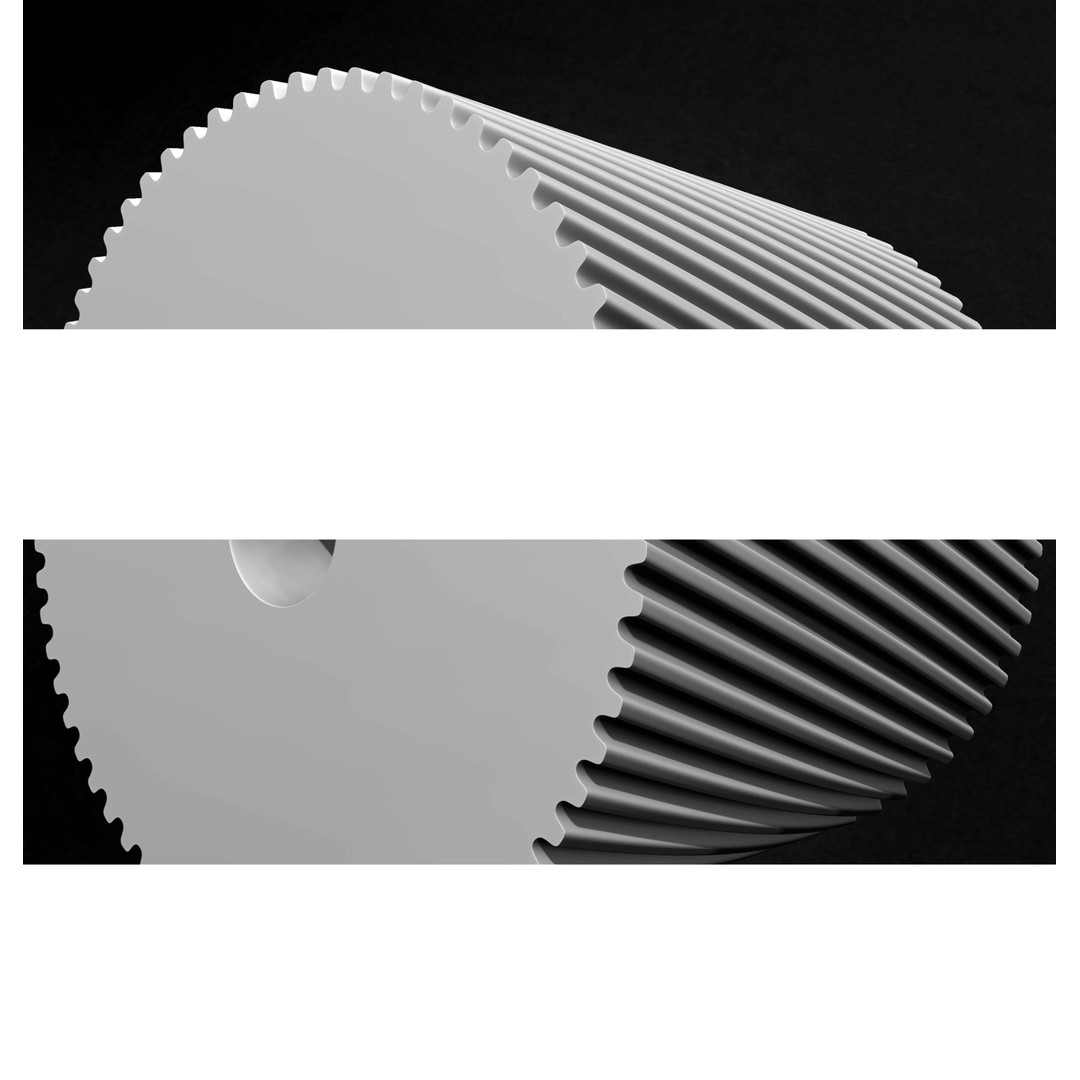 Pack of 40 IMM Gears 3D Model – Low Poly Kitbash Components, Multiple Formats - View 39