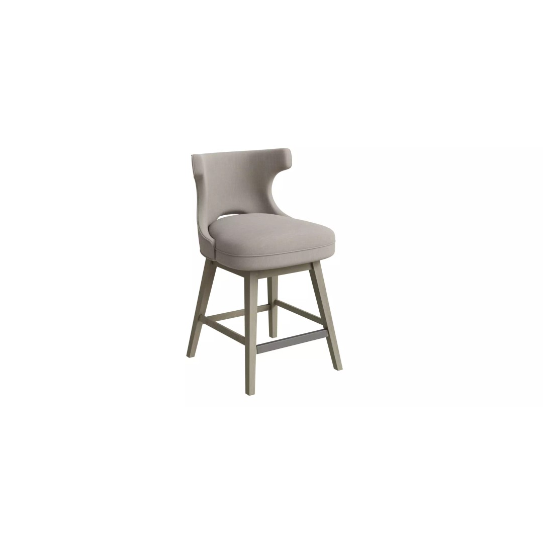 Swivel Counter Stool 3D Model – Low Poly PBR Furniture for Blender - View 2