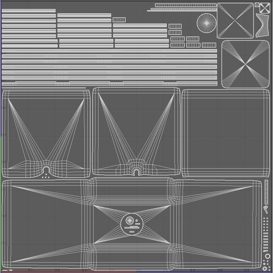 Caged IBC Tote 3D Model – Low Poly Game Ready Asset, FBX, OBJ - View 12