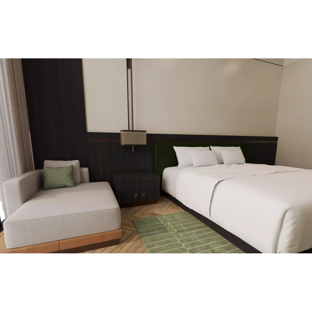 Luxury Hotel Suite 3D Model – Photorealistic Interior, V-Ray Ready - View 10