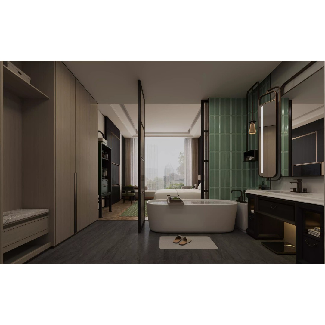 Luxury Hotel Suite 3D Model – Photorealistic Interior, V-Ray Ready - View 2