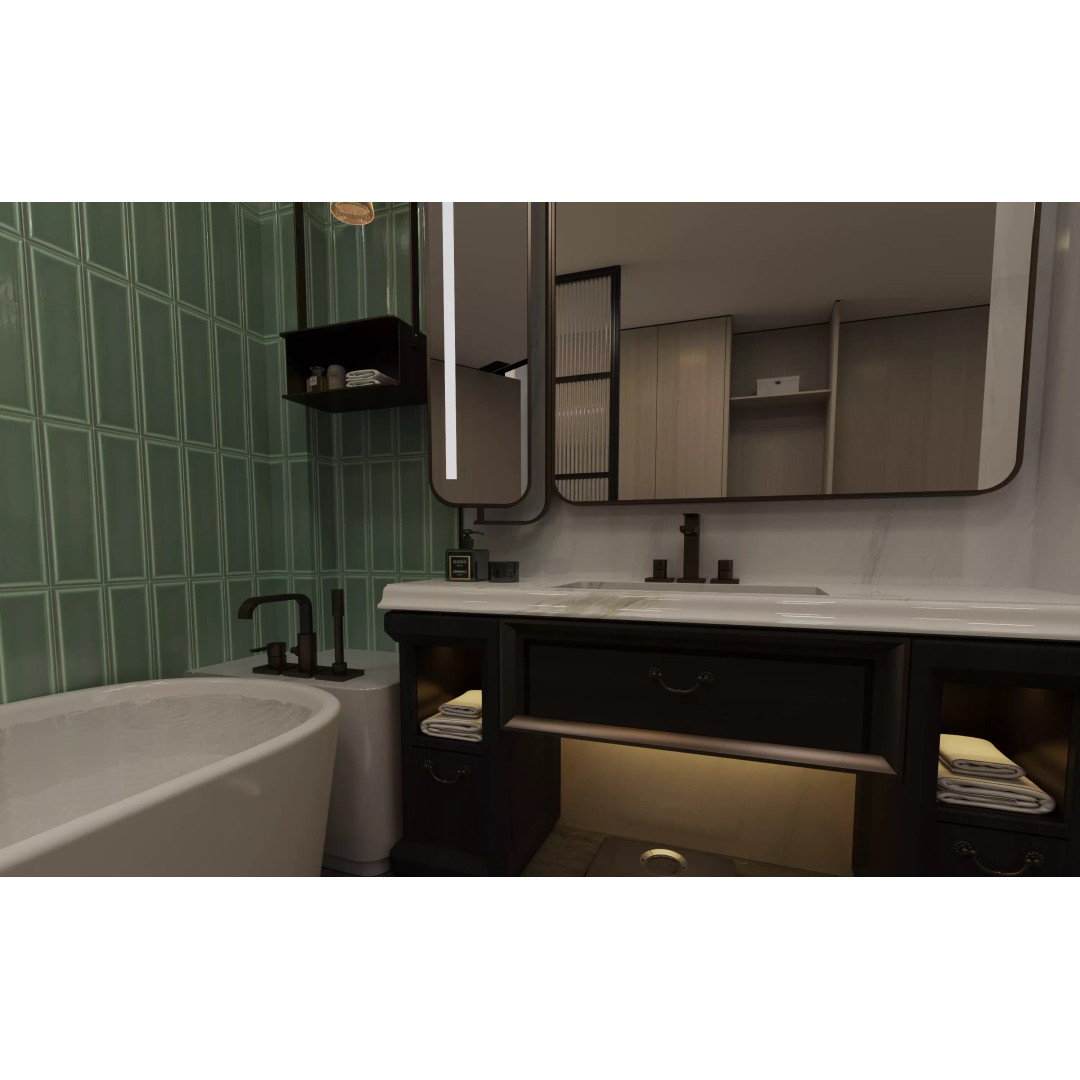 Luxury Hotel Suite 3D Model – Photorealistic Interior, V-Ray Ready - View 5