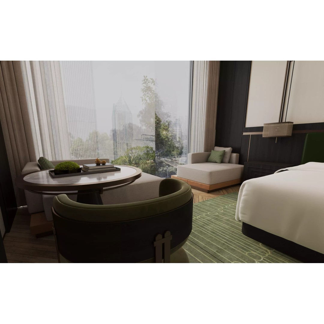 Luxury Hotel Suite 3D Model – Photorealistic Interior, V-Ray Ready - View 9