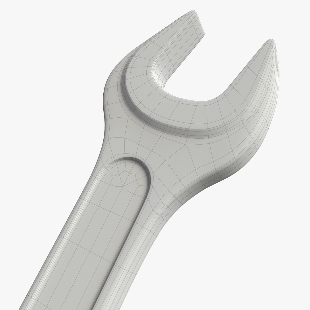 Wrench 3D Model – High Poly PBR Tool for Visual Production
