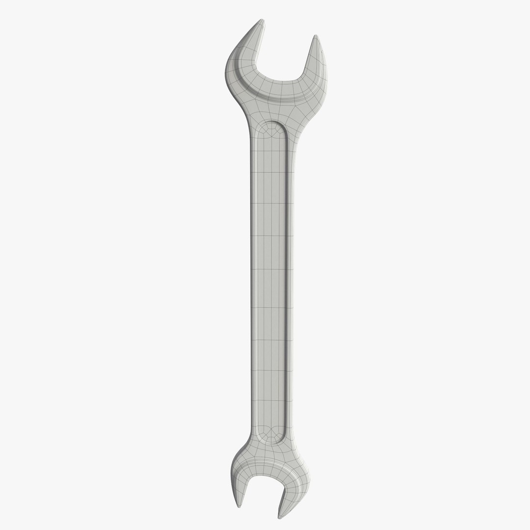 Wrench 3D Model – High Poly PBR Tool for Visual Production - View 11