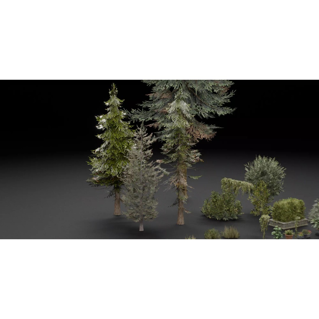 Interior House Assets Pack 3D Model – Low Poly Game-Ready, PBR Textures - View 47