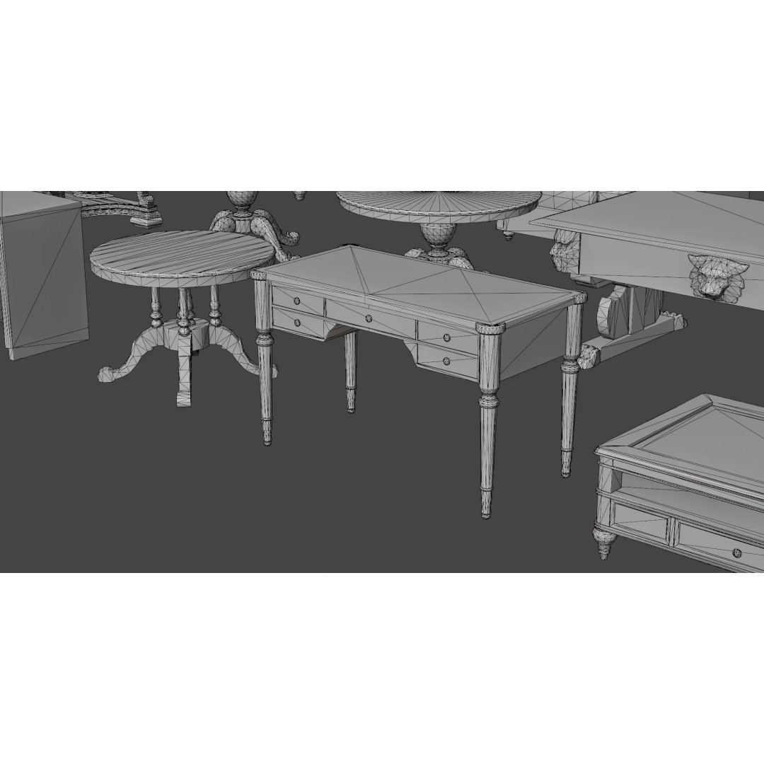 Interior House Assets Pack 3D Model – Low Poly Game-Ready, PBR Textures - View 57