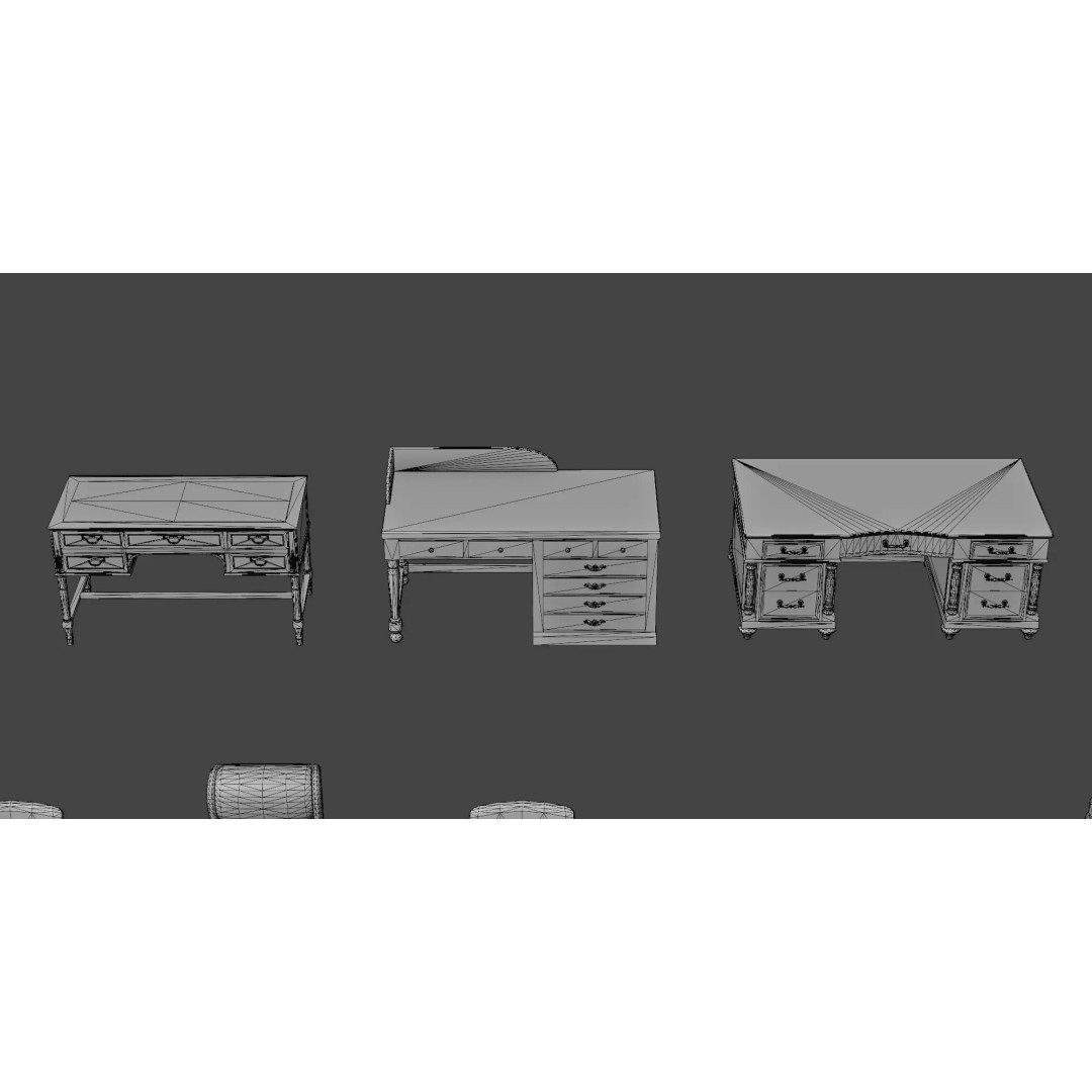 Interior House Assets Pack 3D Model – Low Poly Game-Ready, PBR Textures - View 65