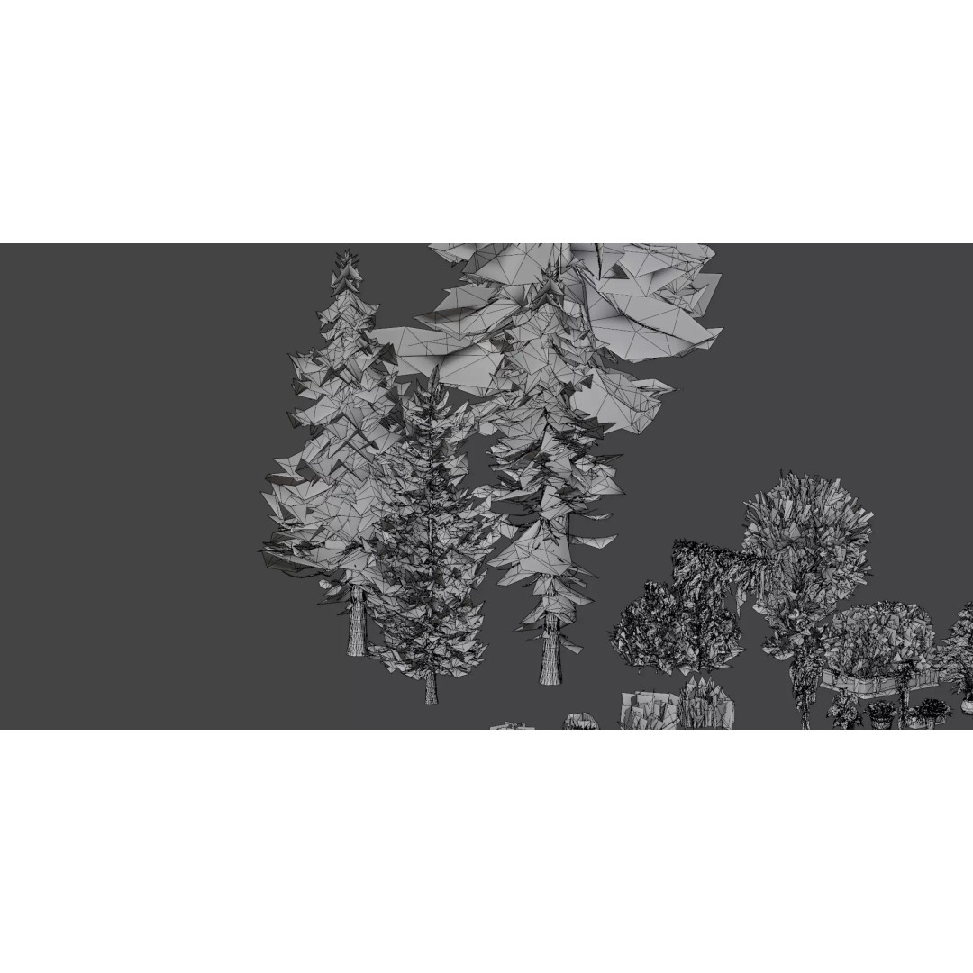 Interior House Assets Pack 3D Model – Low Poly Game-Ready, PBR Textures - View 94