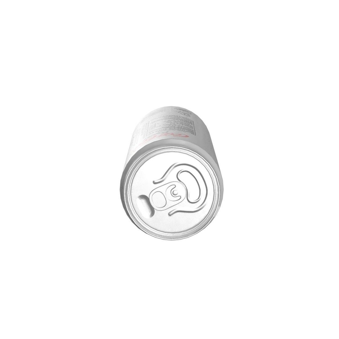 Coca Cola Light Drink Can 3D Model – Low Poly PBR Asset, FBX - View 16