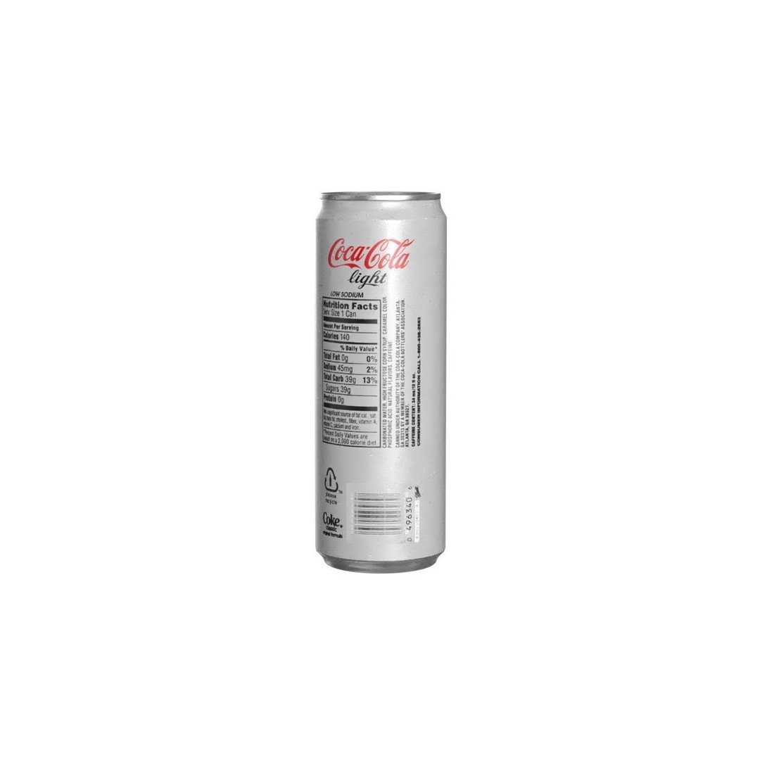 Coca Cola Light Drink Can 3D Model – Low Poly PBR Asset, FBX - View 5
