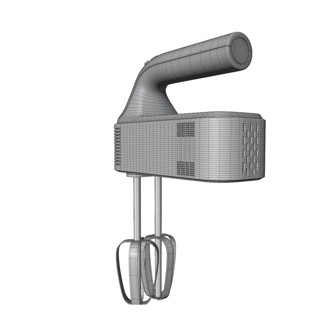 Electric Blender Mixer 3D Model – High-Poly PBR Asset, FBX, OBJ - View 28