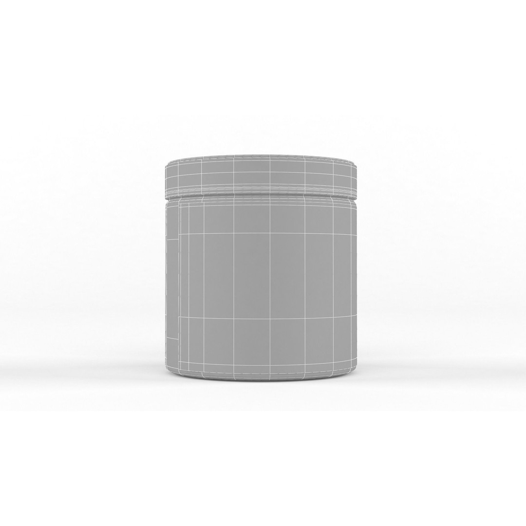 Protein Powder 3D Model – High Poly PBR Asset, FBX, Game Ready - View 11
