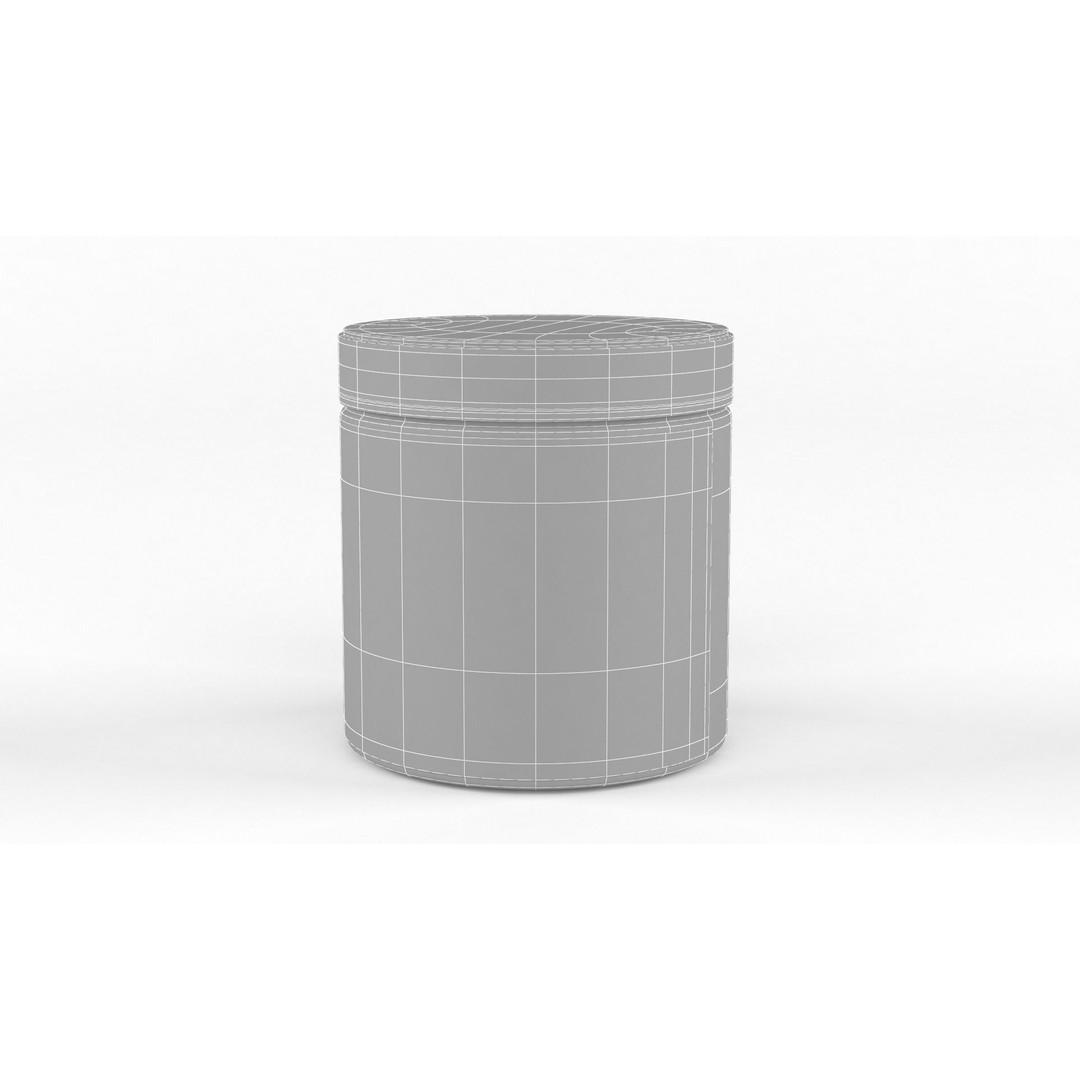 Protein Powder 3D Model – High Poly PBR Asset, FBX, Game Ready - View 12