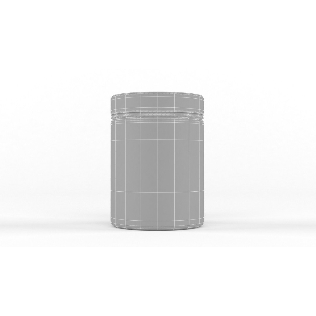 Protein Powder 3D Model – High Poly PBR Asset, FBX, Game Ready - View 13